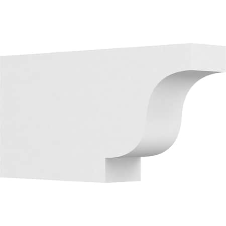 Ekena Millwork Standard Newport Architectural Grade PVC Rafter Tail, 4"W X 10"H X 20"L RFTP04X10X20NEW